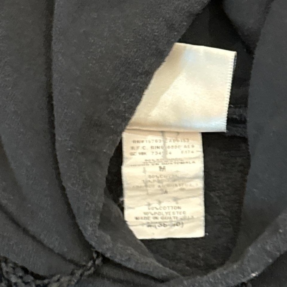 Place of Mourning Black Hoodie Hanes Ultimate Heavy Medium - Picture 6 of 8